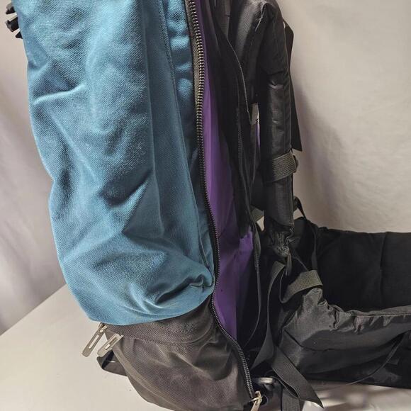 Vintage The North Face Internal Frame Purple Travel Luggage Convertible Backpack - Picture 12 of 15